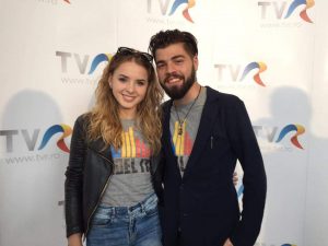 Ilinca And Alex Florea Have Started Their Journey To Kiev Eurovision Romania